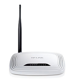 TP-Link TL-WR741ND wireless router Fast Ethernet Black, White