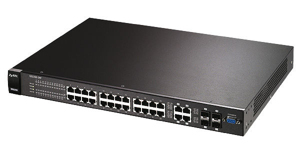 Zyxel GS2200-24P Managed L2 Power over Ethernet (PoE) Black