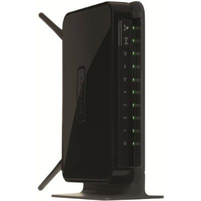 NETGEAR DGNB2200 wireless router Fast Ethernet Black