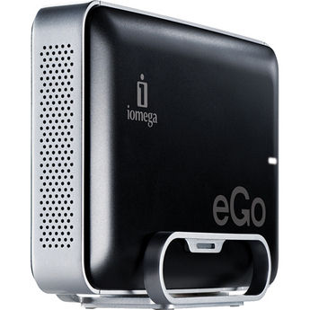 Iomega eGo 1TB Jet Black HDD external hard drive USB 2.0