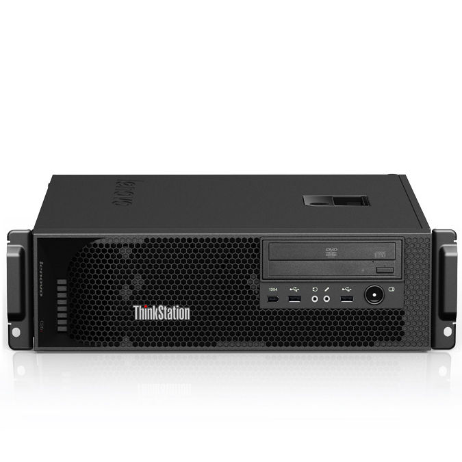 Lenovo ThinkStation C20 Intel® Xeon® 5000 Sequence E5507 4 GB DDR3-SDRAM Windows 7 Professional Tower Workstation Black