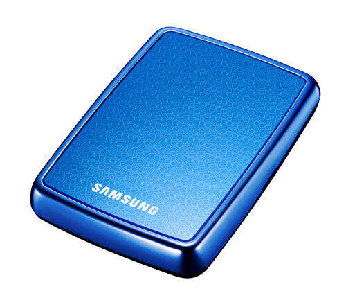 Samsung S Series S2 Portable 750GB external hard drive 2.5" USB 2.0 Blue