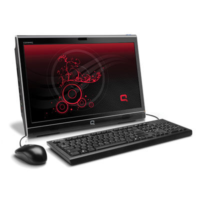 HP Compaq Presario SG2-110NL Intel Atom® 50.8 cm (20") 1600 x 900 pixels 1 GB DDR2-SDRAM 160 GB Intel® GMA 3150 Black