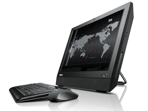 Lenovo ThinkCentre A70z 48.3 cm (19") 1440 x 900 pixels 2 GB DDR2-SDRAM 320 GB Intel® GMA X4500 Windows 7 Professional Black