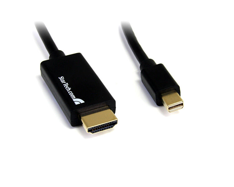 StarTech.com 6ft Mini DisplayPort - HDMI 1.8 m Black