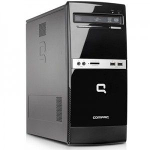HP Compaq 500B Intel® Pentium® E5400 2 GB DDR3-SDRAM 320 GB NVIDIA GeForce 6150 SE Windows 7 Professional Tower PC Black