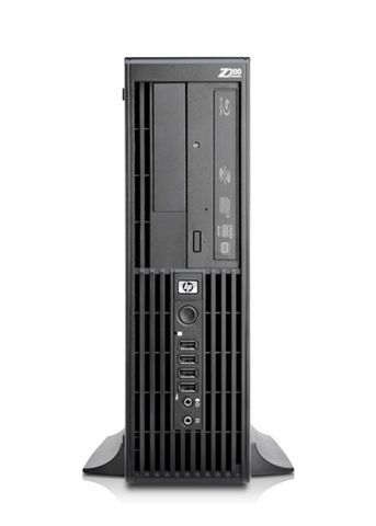 HP Z200 SFF Intel® Core™ i3 i3-530 2 GB DDR3-SDRAM Windows 7 Professional Workstation Black