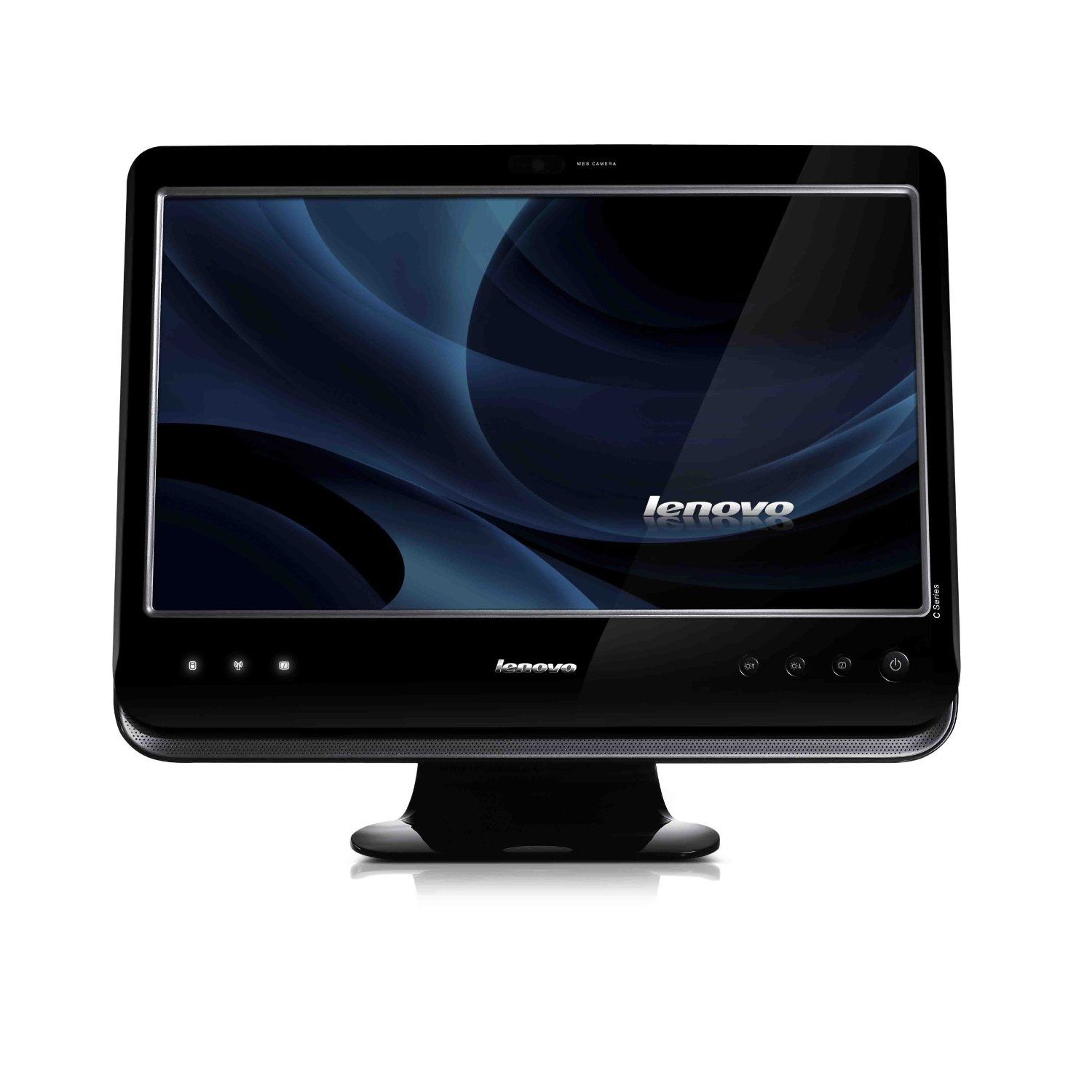 Lenovo IdeaCentre C200 Intel Atom® D510 47 cm (18.5") 1366 x 768 pixels Touchscreen 4 GB DDR2-SDRAM 500 GB NVIDIA® ION™ Windows 7 Home Premium Black