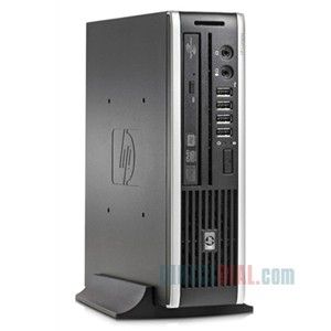 HP Compaq Elite Compaq 8000 Elite Intel® Core™2 Duo E8400 2 GB DDR3-SDRAM 250 GB Intel 4500 Windows 7 Professional PC Black