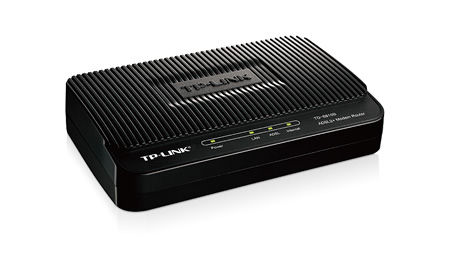 TP-Link TD-8810B wireless router Fast Ethernet Black, White