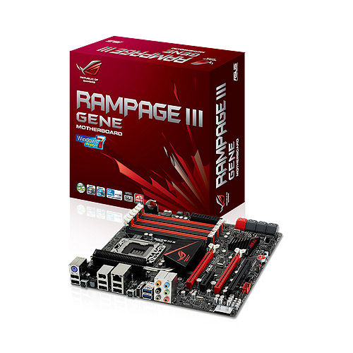 ASUS Rampage III GENE Socket B (LGA 1366) micro ATX