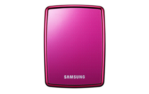 Samsung S Series 160GB S1 Mini external hard drive 1.8" USB 2.0 Pink