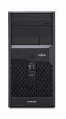 Fujitsu Core2Duo E7500 2GB 500GB Intel® Core™2 Duo DDR3-SDRAM Intel® GMA 4500 Windows 7 Professional Tower PC Black