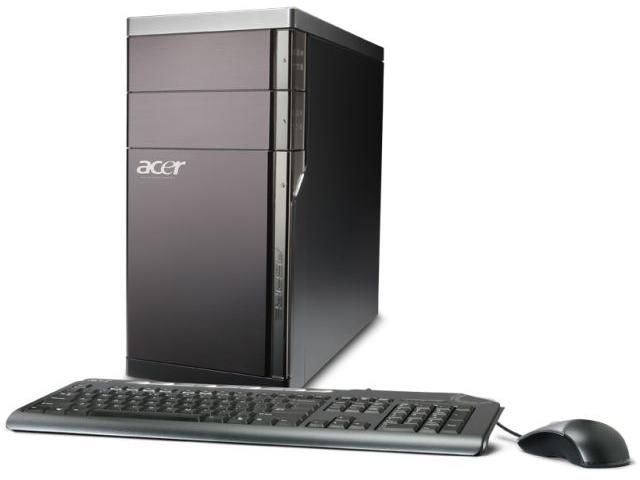 Acer Aspire AS M5811 Intel® Core™ i3 i3-530 6 GB DDR3-SDRAM 1 TB NVIDIA® GeForce® GT 330 Windows 7 Home Premium Tower PC Black