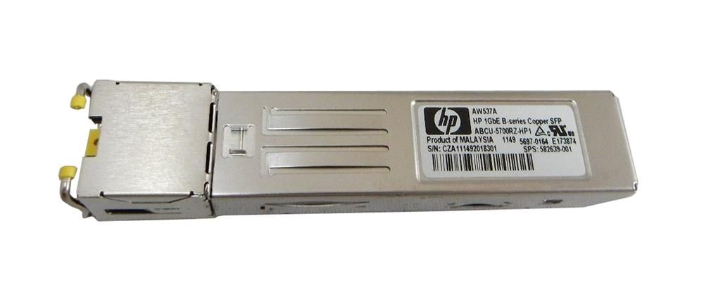 HP 582639-001 1Gb/s SFP RJ-45 Transceiver
