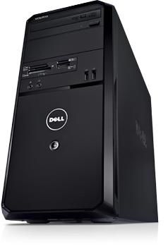 DELL Vostro 230MT Intel® Pentium® E5400 2 GB DDR3-SDRAM 320 GB Windows 7 Professional Mini Tower PC Black