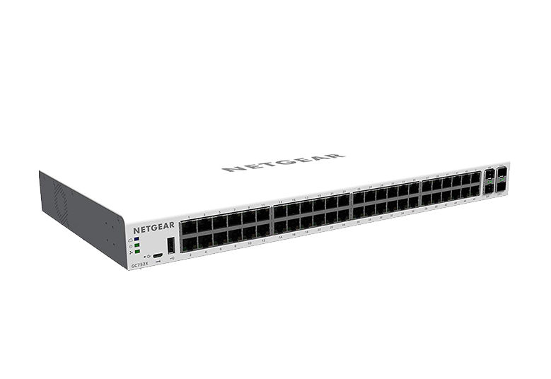 NETGEAR 52-Port Gigabit Ethernet Smart Switch (GC752X)