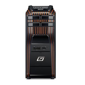 Acer Aspire G5900 Intel® Core™ i7 i7-875K 6 GB DDR3-SDRAM 2 TB Windows 7 Home Premium Tower PC Black, Orange