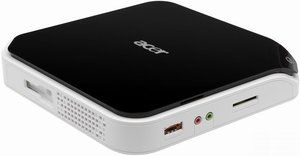 Acer Aspire AspireRevo R3610 Intel Atom® 330 2 GB DDR2-SDRAM 250 GB NVIDIA® ION™ Windows 7 Home Premium PC Black, White