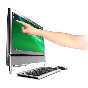 Acer Aspire Z5710 Intel® Core™ i3 i3-540 58.4 cm (23") 1920 x 1080 pixels Touchscreen 4 GB DDR3-SDRAM 1 TB NVIDIA® GeForce® G210M Windows 7 Home Premium Silver