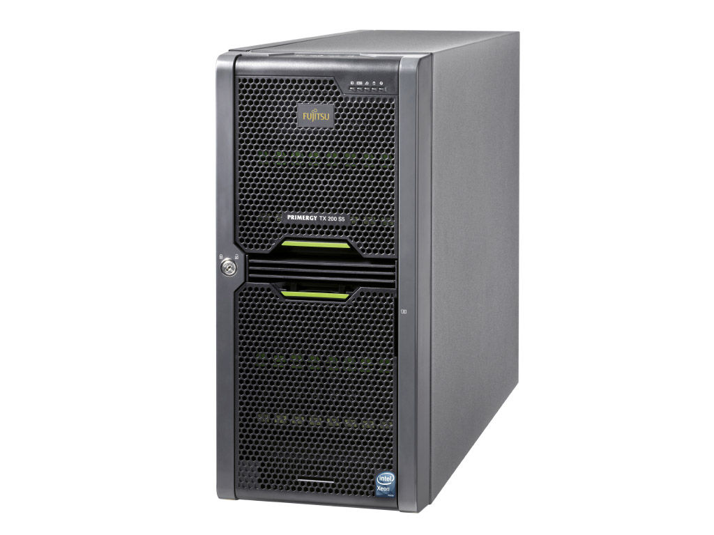 Fujitsu PRIMERGY TX200 S6 server 438 GB Tower (5U) Intel® Xeon® 5000 Sequence E5630 2.53 GHz 4 GB DDR3-SDRAM 800 W