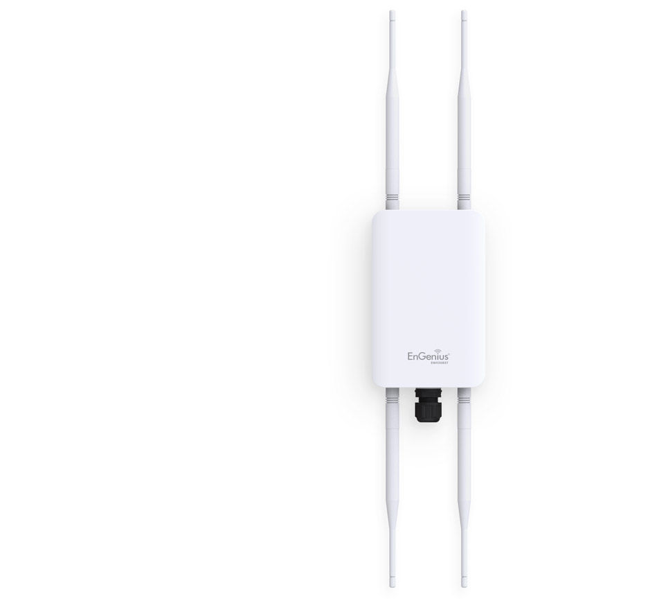 EnGenius Outdoor CB/AP DBC 11ac Wave2 400+867Mbps 2T2R 4x5dBi RP-SMA GbE PoE.af IP67