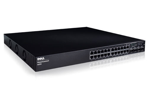 DELL PowerConnect 6224 Managed L3 Black