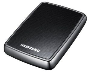 Samsung S Series S1 Mini 200GB external hard drive 1.8" Black
