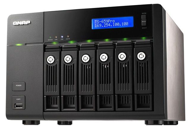 QNAP TS-659 Pro+ Tower Intel Atom® D510 3.072 TB