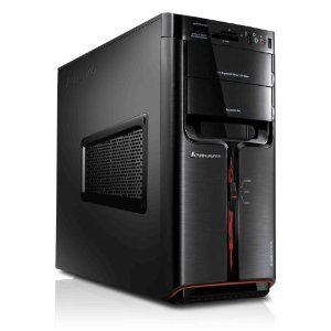 Lenovo IdeaCentre K320 Intel® Core™ i3 i3-550 4 GB DDR3-SDRAM 1 TB AMD Radeon HD 5450 Windows 7 Home Premium Tower PC Black