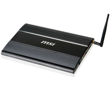 MSI Wind Box 9A25-2716 Windbox II, Retail Intel Pentium Mobile N270 1 GB DDR2-SDRAM 160 GB FreeDOS Desktop Mini PC Black