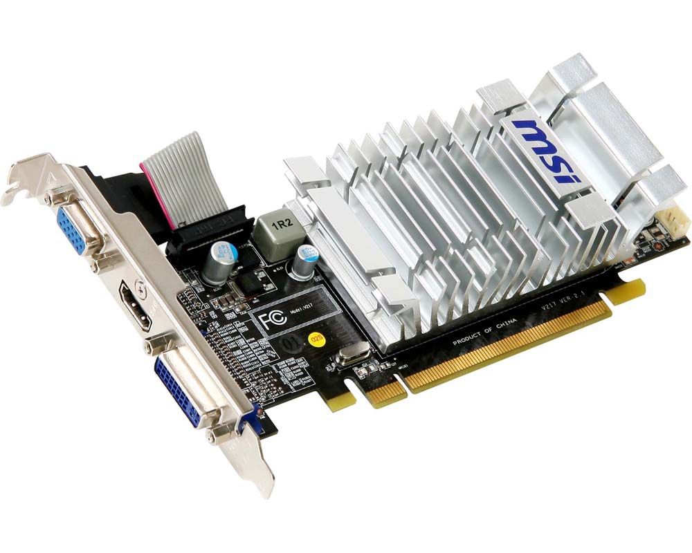 MSI V217-011R graphics card AMD 1 GB GDDR2