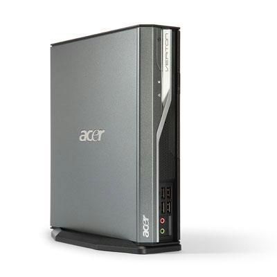 Acer Veriton L480G Intel® Celeron® E3300 4 GB DDR3-SDRAM 640 GB Intel® GMA X4500 Windows 7 Professional SFF PC Black, Grey