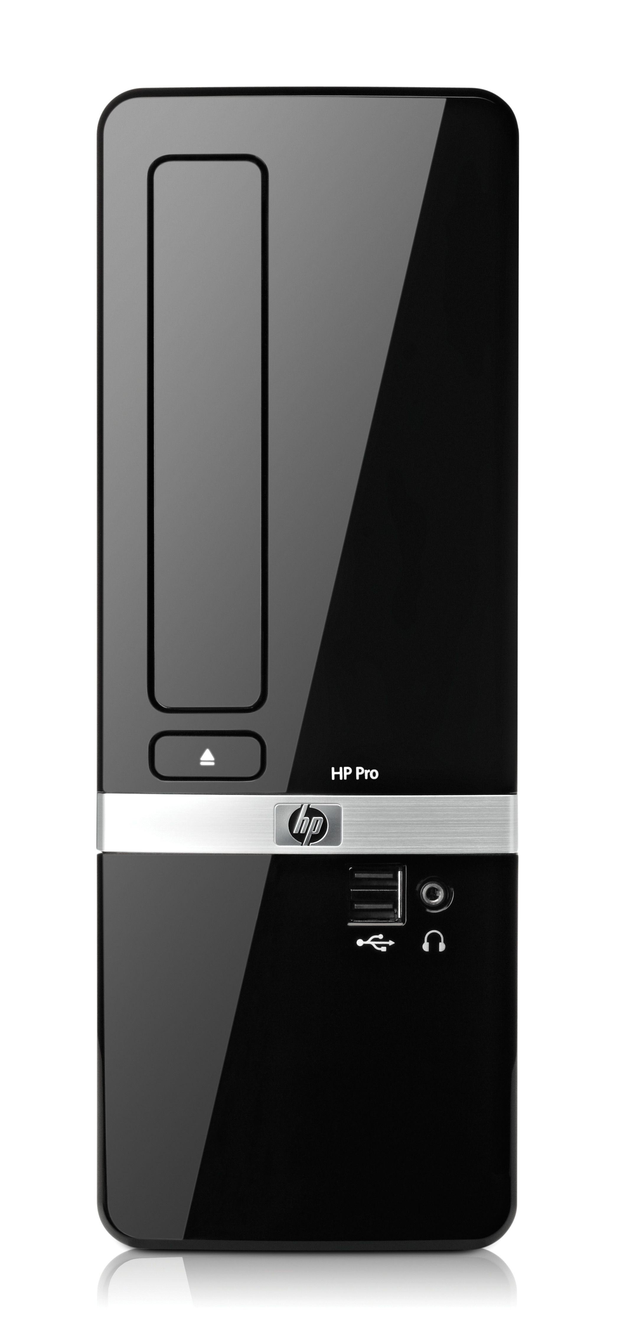 HP Pro 3120 SFF Intel® Core™2 Duo E7600 2 GB DDR3-SDRAM 320 GB Intel® GMA X4500HD Windows 7 Professional PC Black