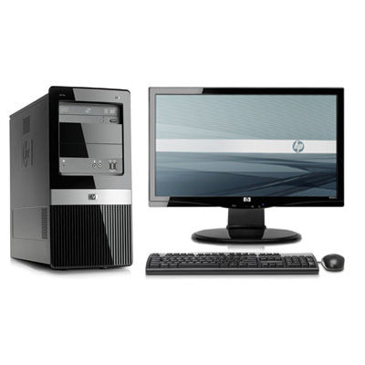 HP Pro 3125 MT + S2031a AMD Athlon II X3 440 3 GB DDR3-SDRAM 500 GB AMD Radeon HD 3000 Windows 7 Professional Mini Tower PC Black