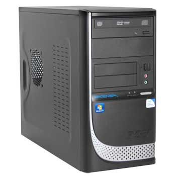 Acer Extensa E470 Intel® Pentium® E5500 3 GB DDR3-SDRAM 320 GB Windows 7 Home Premium Micro Tower PC Black