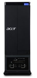 Acer Aspire X3910 Intel® Pentium® E5700 4 GB DDR3-SDRAM 640 GB Intel® GMA X4500 Windows 7 Home Premium Desktop PC Black