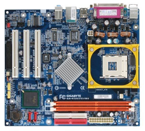 GIGABYTE GA-8I865GVME (rev. 1.x) Socket 478 micro ATX