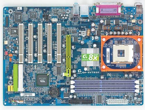 GIGABYTE GA-8VT800-L (rev. 1.0) Socket 478 ATX