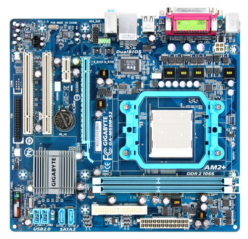 GIGABYTE GA-M68M-S2 (rev. 1.0) Socket AM2 micro ATX