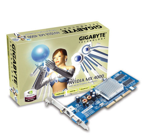 GIGABYTE GV-N4064T graphics card NVIDIA GDDR