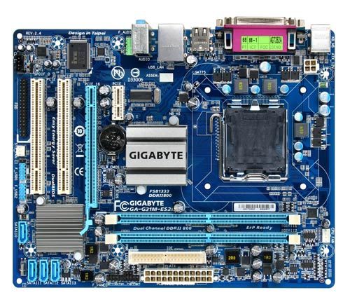 GIGABYTE GA-G31M-ES2L LGA 775 (Socket T) ATX