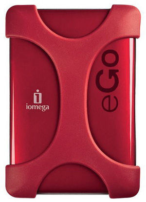 Iomega eGo Portable, 1TB external hard drive 2.5" USB Type-A 3.2 Gen 1 (3.1 Gen 1) Red