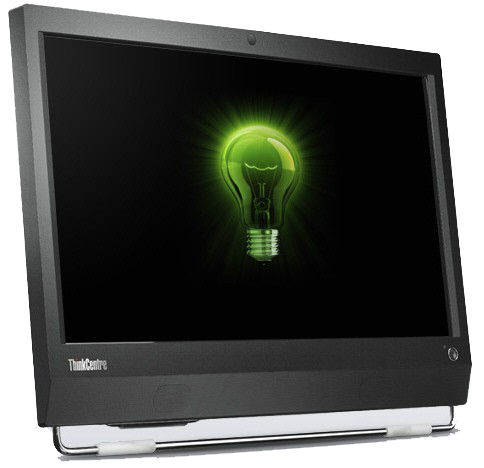 Lenovo ThinkCentre M90z Intel® Core™ i5 58.4 cm (23") 2 GB DDR3-SDRAM 320 GB Intel HD Windows 7 Professional Black