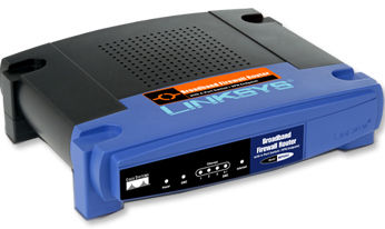 Linksys BEFSX41 wired router Black, Blue