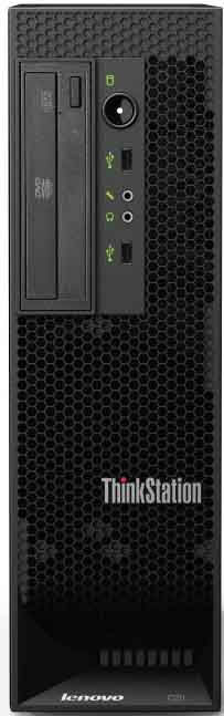 Lenovo ThinkStation C20 Intel® Xeon® 5000 Sequence E5507 8 GB DDR3-SDRAM Windows 7 Professional Minitower Workstation Black