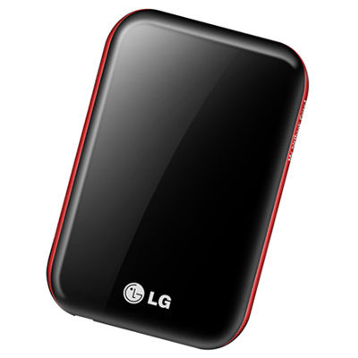 LG XD5 external hard drive 500 GB 5400 RPM USB 2.0 Black, Red