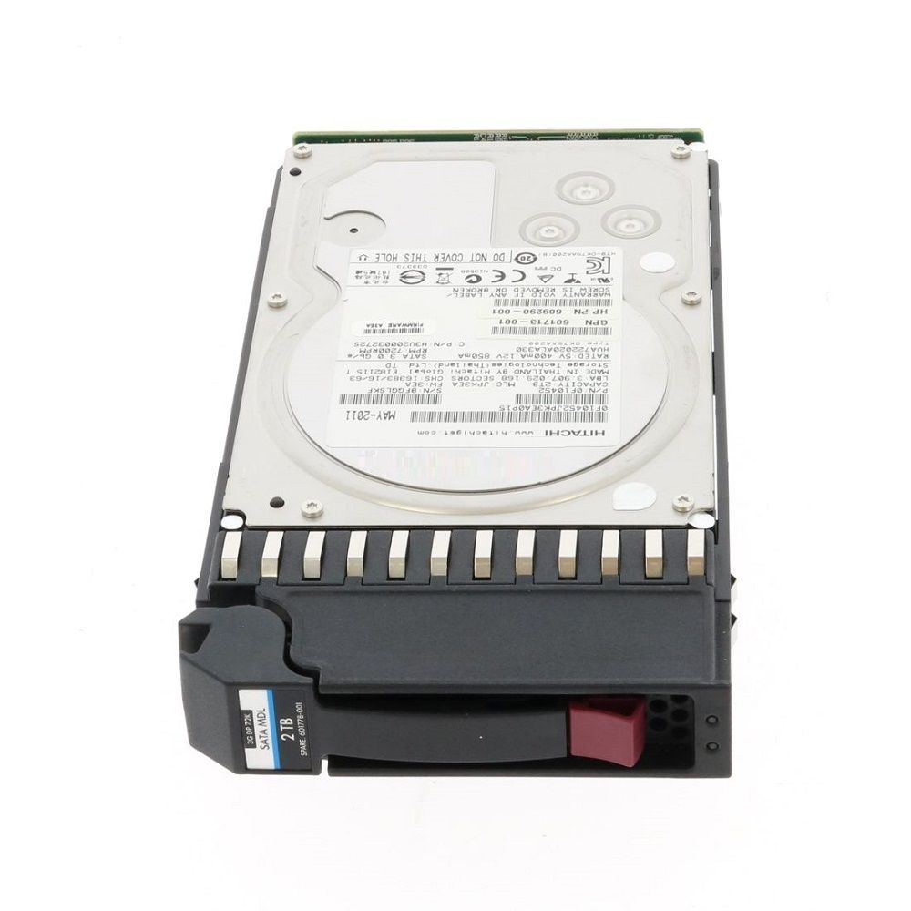 601778-002 - HPE 2TB 7200RPM SATA 3.5-Inch Hard Drive