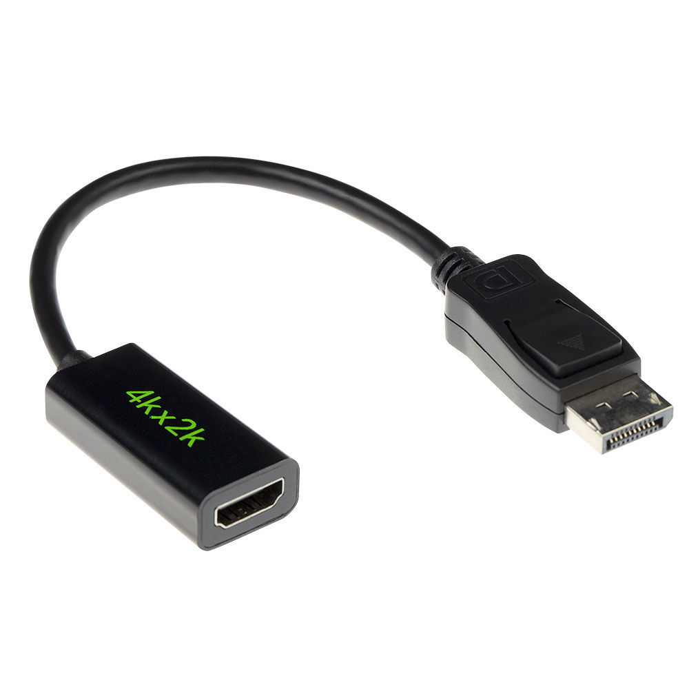 ACT 0.15 meters adapter cable DisplayPort male - HDMI-A female