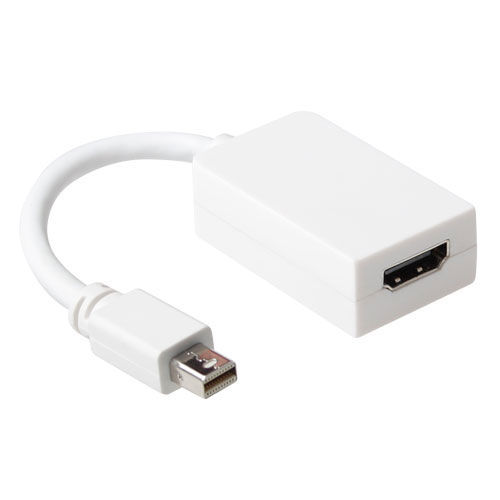 ACT 15 cm Conversion cable Mini DisplayPort male to HDMI-A female